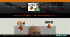 Desktop Screenshot of campusdebaloncesto.org