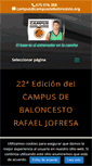 Mobile Screenshot of campusdebaloncesto.org
